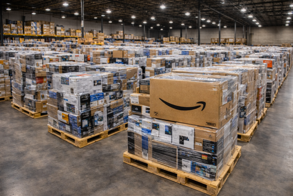 Amazon Return Electronics Pallets Zeesons Group Warehouse